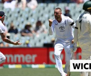 The Ashes 2025 third Test – day one: England’s Will Jacks removes Australia’s Usman Khawaja for 82 in Adelaide