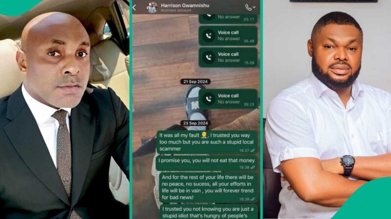 “He Blocked Me and Didn’t Keep to our Agreement”: Man Shares Bad Encounter With Harrison Gwamnishu