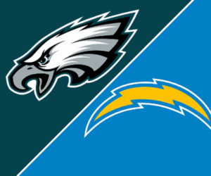 Follow live: Eagles travel to LA to take on Herbert and the Chargers