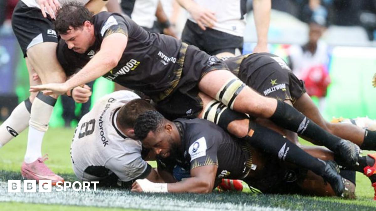 Sharks 28-23 Saracens: Prem side fall to Champions Cup defeat in Durban