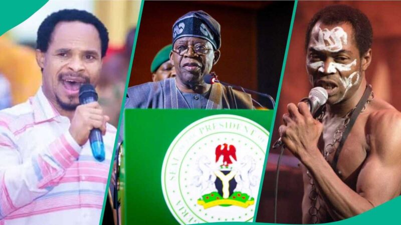 Drama as Odumeje drags Tinubu with Fela’s song during church service