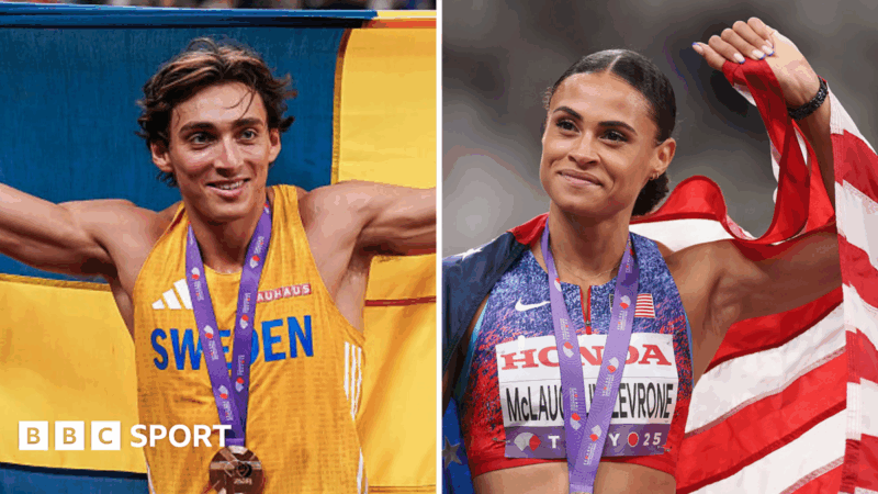 World Athletics: Armand Duplantis and Sydney McLaughlin-Levrone named world athletes of year