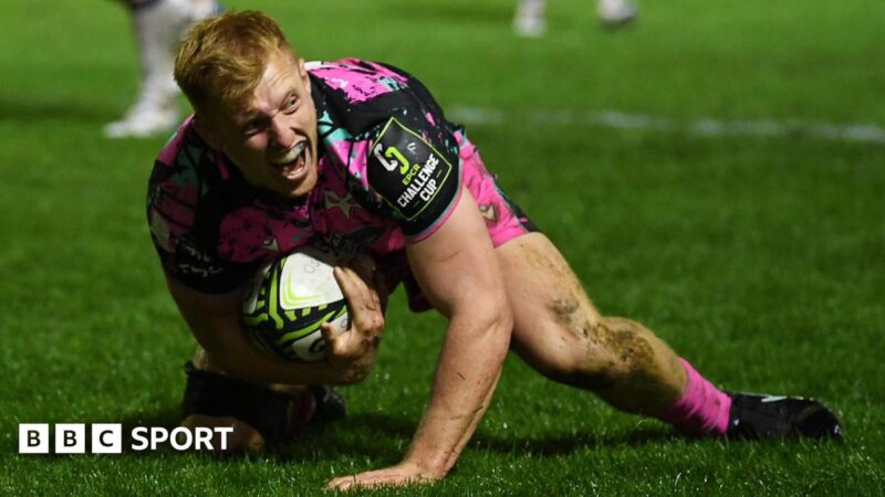Challenge Cup: Ospreys 24-21 Connacht – Hopkins seals stunning comeback