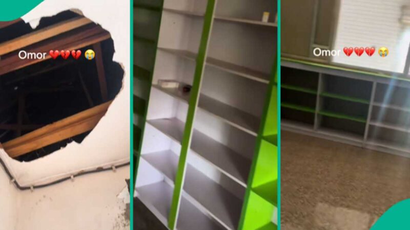 Thieves Create Hole in Ceiling after Storming Pharmacy to Rob, Steal Numerous Drugs in Video