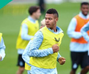 Son of Nigeria’s AFCON 2000 Star Dares Arsenal After First Goal for Club Brugge