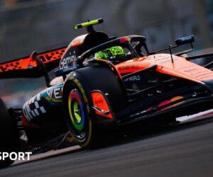 Abu Dhabi Grand Prix: Lando Norris fastest from Max Verstappen in Friday practice of title-decider