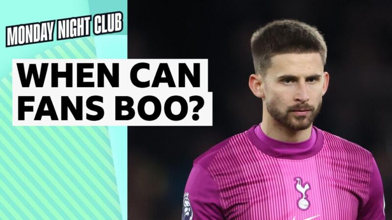 Tottenham: Chris Suttton reacts to Spurs fans booing Guglielmo Vicario