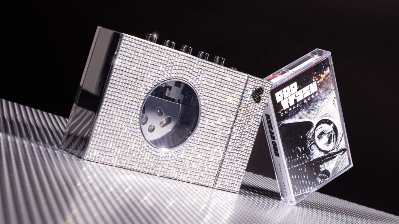I’m hungry like the wolf for this Duran Duran-themed jewel-encrusted Walkman