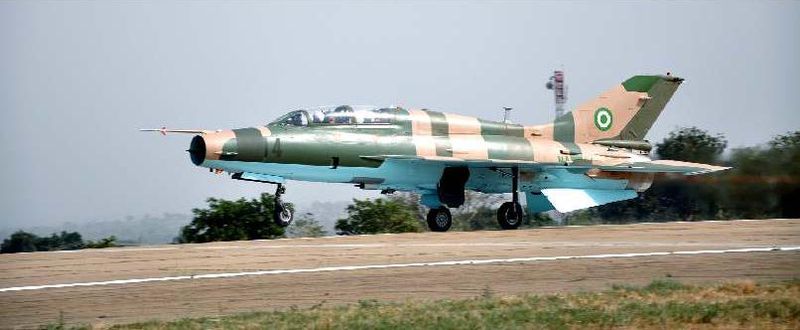 NAF Confirms Military Jet Crash, Gives Update