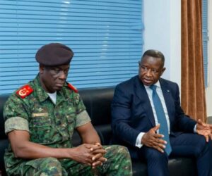 ECOWAS Chairman, Julius Bio Meets Guinea-Bissau Junta