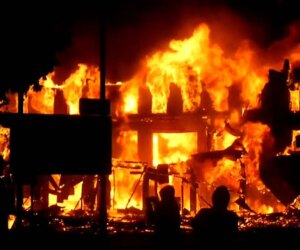 Fire ravages agric agency building in Ibadan