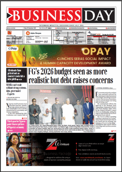 BusinessDay 5th Dec 2025 – Businessday NG