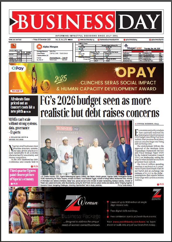 BusinessDay 5th Dec 2025 – Businessday NG