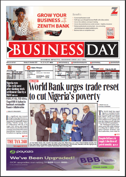 BusinessDay 1st Dec 2025 – Businessday NG