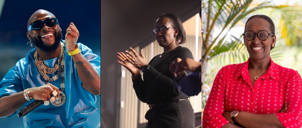 Rwanda First Lady Joins Crowd at Davido’s Sold Out Show In Kigali