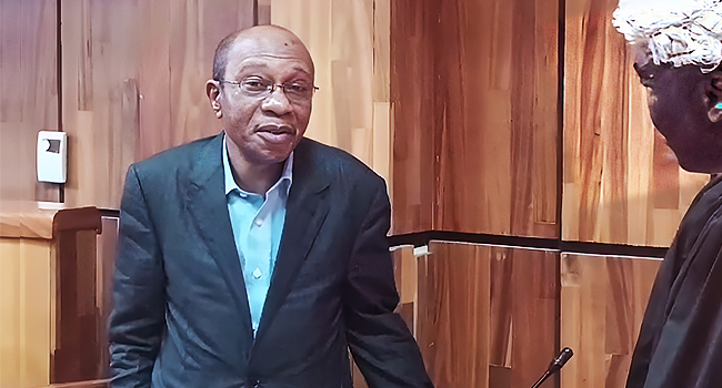 Emefiele Denies Terrorism Link, Calls Report “Malicious and Baseless”