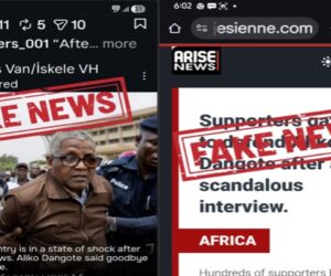 FAKE NEWS ALERT! ARISE News Debunks False Dangote Story Circulating Online – Arise News