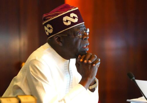 Tinubu swears in 5 perm secs, chairman, members of NPC