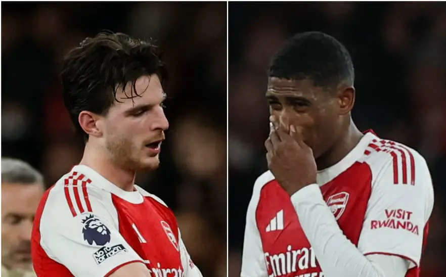 Arteta Issues Rice, Mosquera Injury Updates After Arsenal Defeat Brentford