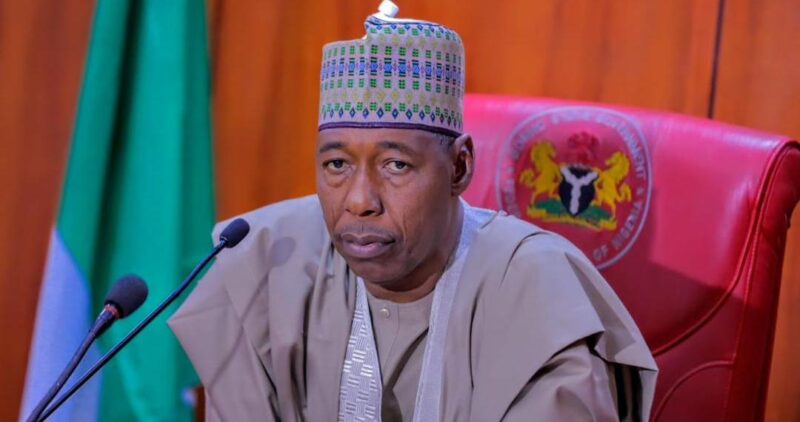 “I’ve Spent Almost ₦100bn On Security In 2025” – Borno Governor Zulum