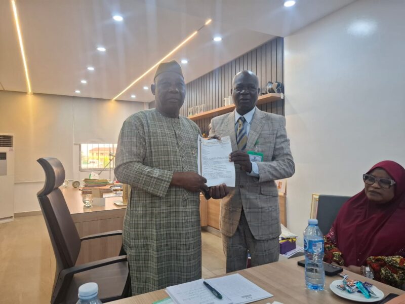 FUNATO Mgt Meets Oyo Deputy Gov, Requests Support For New Varsity