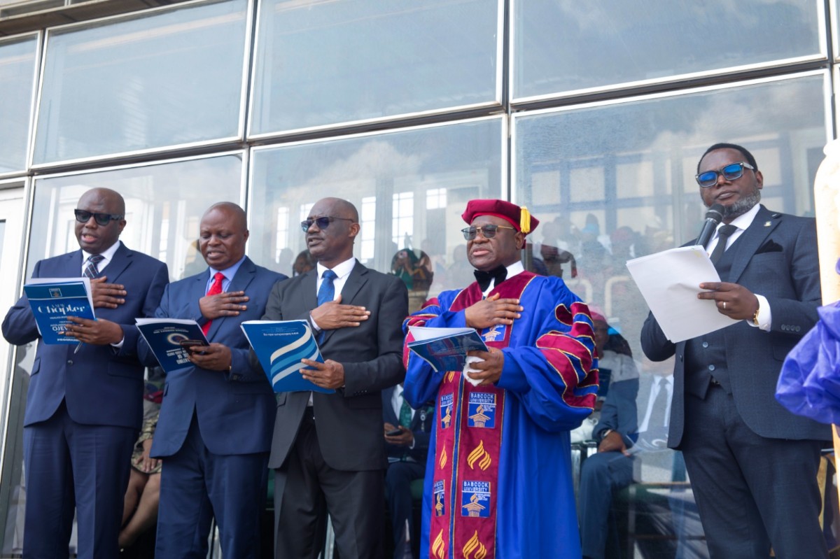 Professor Afolarin Ojewole Takes Charge As Babcock University Vice-Chancellor, Unveils Five-Point Agenda