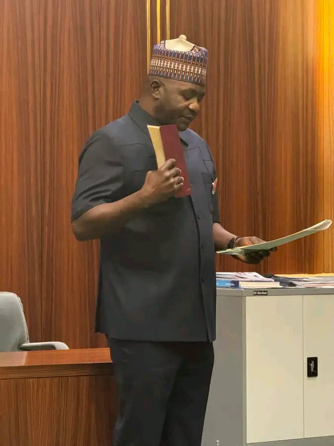 JUST IN: Tinubu Swears In Musa As Defence Minister