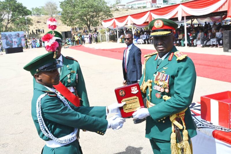 COAS to newly commissioned officers: Place national interest above all 
