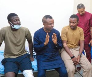 Images of Nigeria Air Force Pilots Who Survived Military Jet Crash