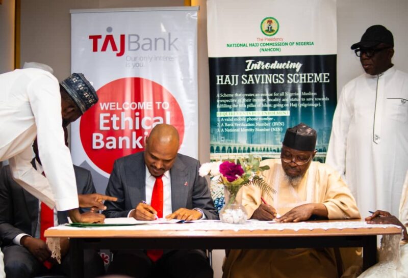 TAJBank, NAHCON Sign MoU On Hajj Savings Scheme