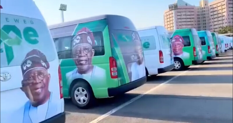 EXCLUSIVE: Tinubu Distributes New Hilux, Hummer Bus To States For 2027 Campaign Amid Soaring Insecurity