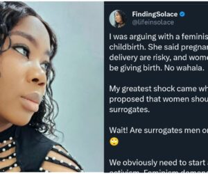 Women shouldn’t be giving birth, pregnancy and delivery are risky