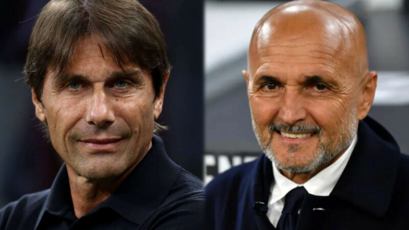 Conte, Spalletti clash for first time as managers