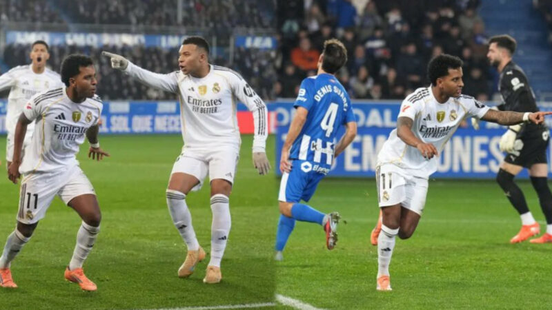 Real Madrid edge Alaves to stay within touch of Barcelona