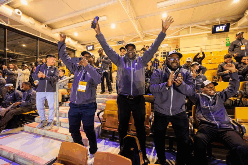 Mantrac Rewards CAT Excavator Winners With Spain Technical Experience