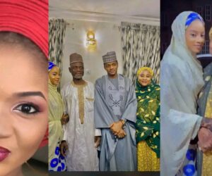 “I know the bride” – Lady who knows Lieutenant Yamari’s new wife shares how long they dated