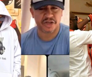 2baba Idibia, Natasha Osawaru engage in heated argument during Daddy Freeze’s livestream