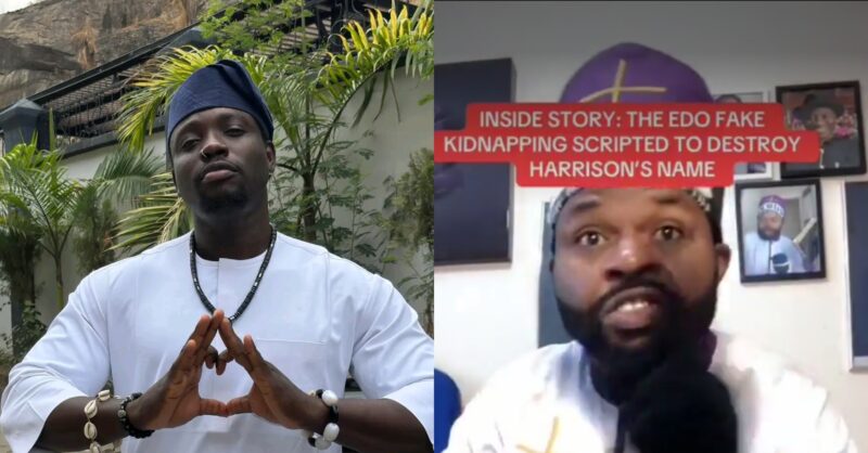“They made the arrangement” -Man accuses Verydarkman of orchestrating couple’s abduction to set up Harrison Gwamnishu