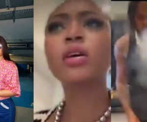 “I literally passed out”- Video of Regina Daniels brother smoking beside her emerges
