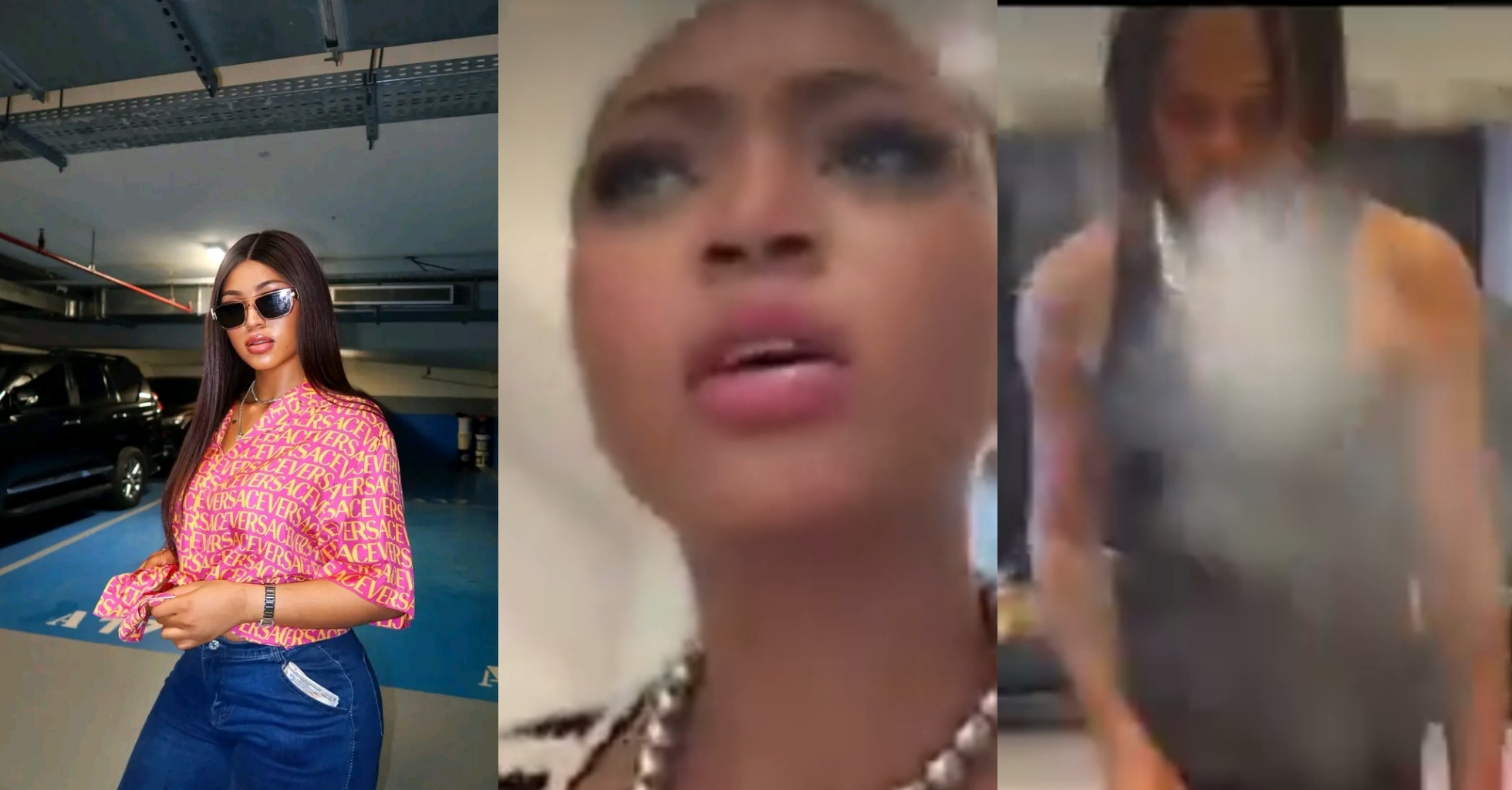 “I literally passed out”- Video of Regina Daniels brother smoking beside her emerges