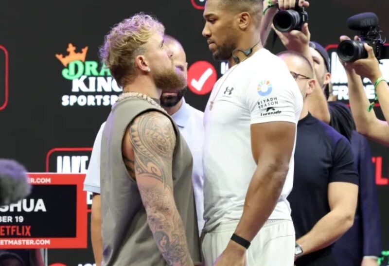 Anthony Joshua Makes Weight For Miami Clash With Jake Paul