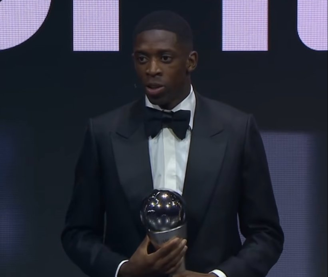 Dembele Crowned The Best FIFA Men’s Player 2025 After Historic PSG Season