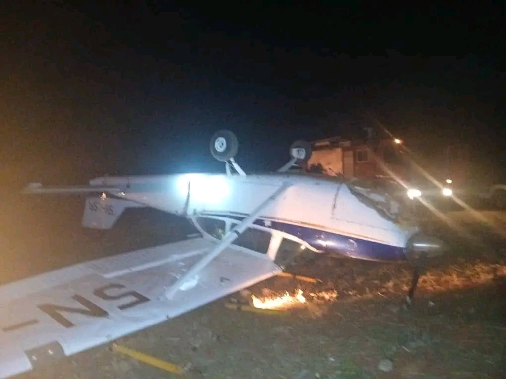 Four hospitalised as aircraft crashes at Imo airport