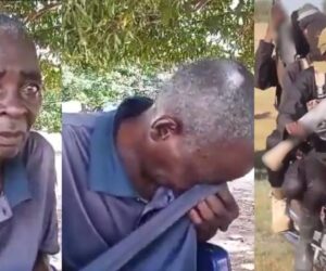Elderly man breaks down in tears as Fulani herdsmen kill his family, destroy his farm in Benue