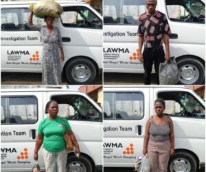 Four arrested for illegal refuse dump in Lagos