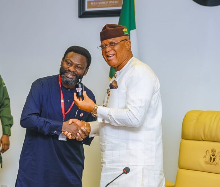 Emadeb Energy Presents First Oil From Ibom Field To Akwa Ibom Governor