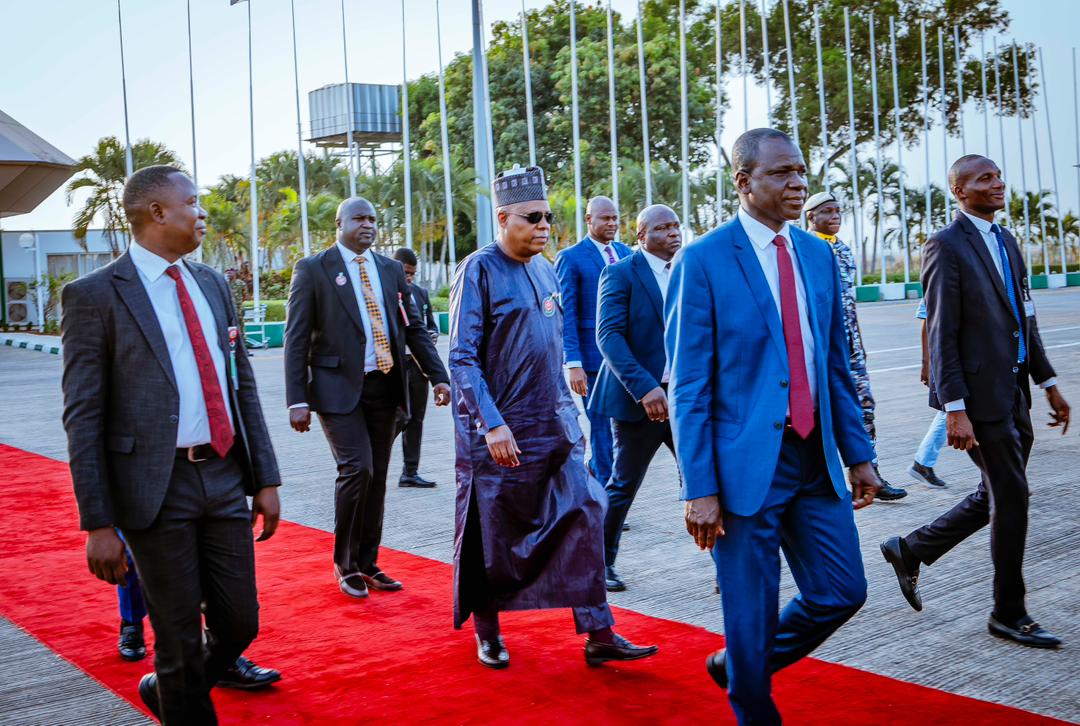 Shettima arrives Abidjan for Ouattara’s inauguration