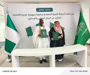 Nigeria, Saudi Arabia Seal 5-yr Defence Pact To Deepen Military Cooperation