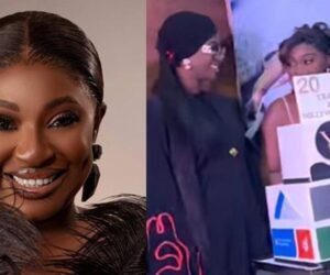 “I choose to see the good in people” – Yvonne Jegede writes after 2Baba and wife, Natasha, attend her 20th Nollywood anniversary