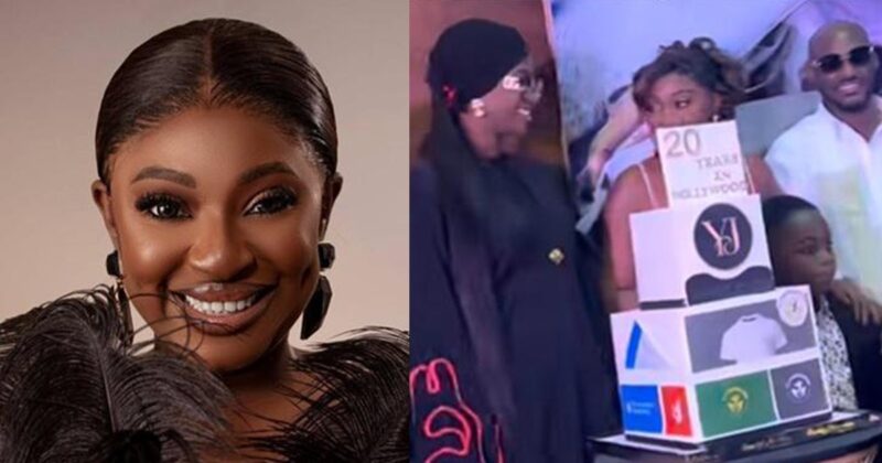 “I choose to see the good in people” – Yvonne Jegede writes after 2Baba and wife, Natasha, attend her 20th Nollywood anniversary